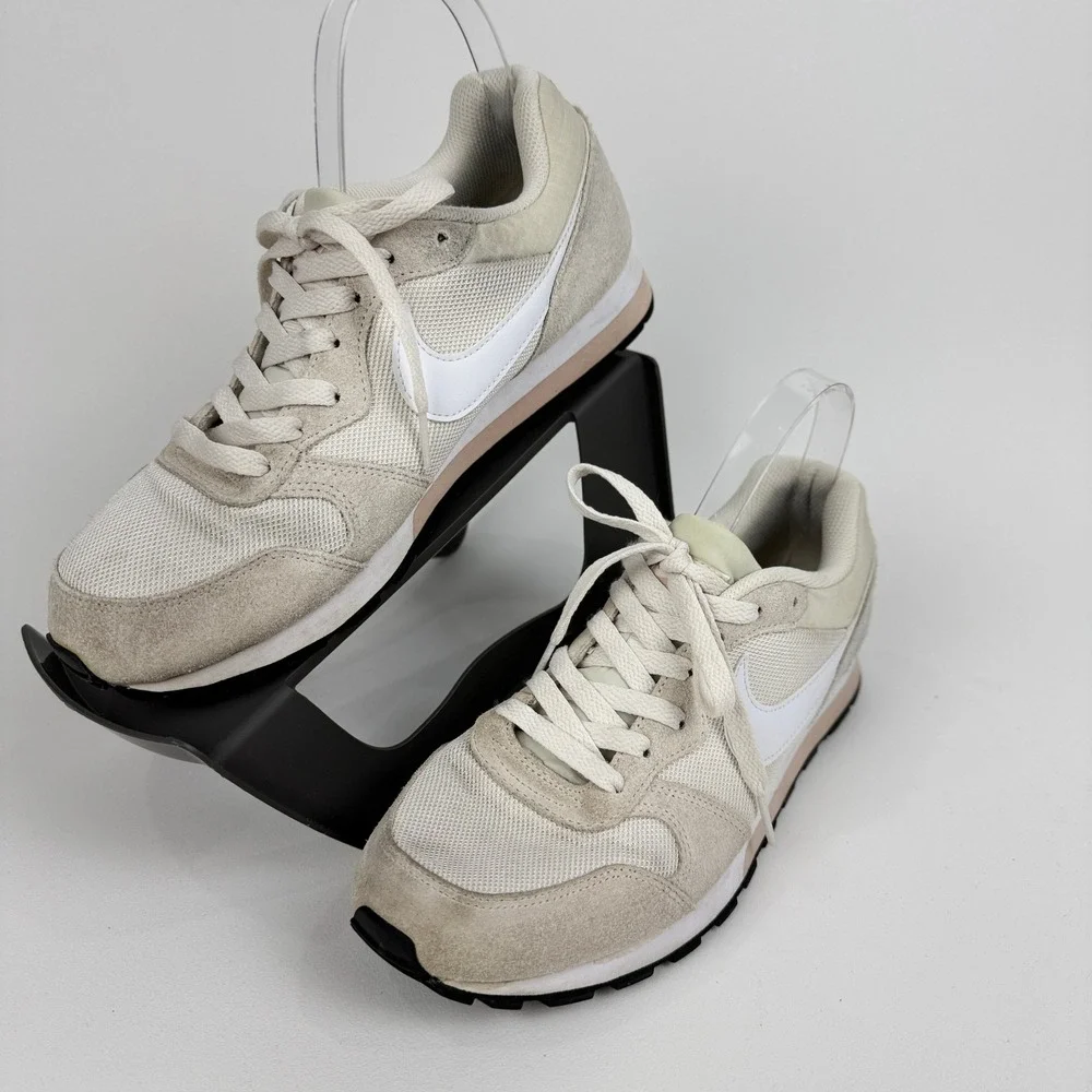 Nike MD Runner 2 Women's Sneakers Athletic Shoes‎ Running Size 9 Ivory White